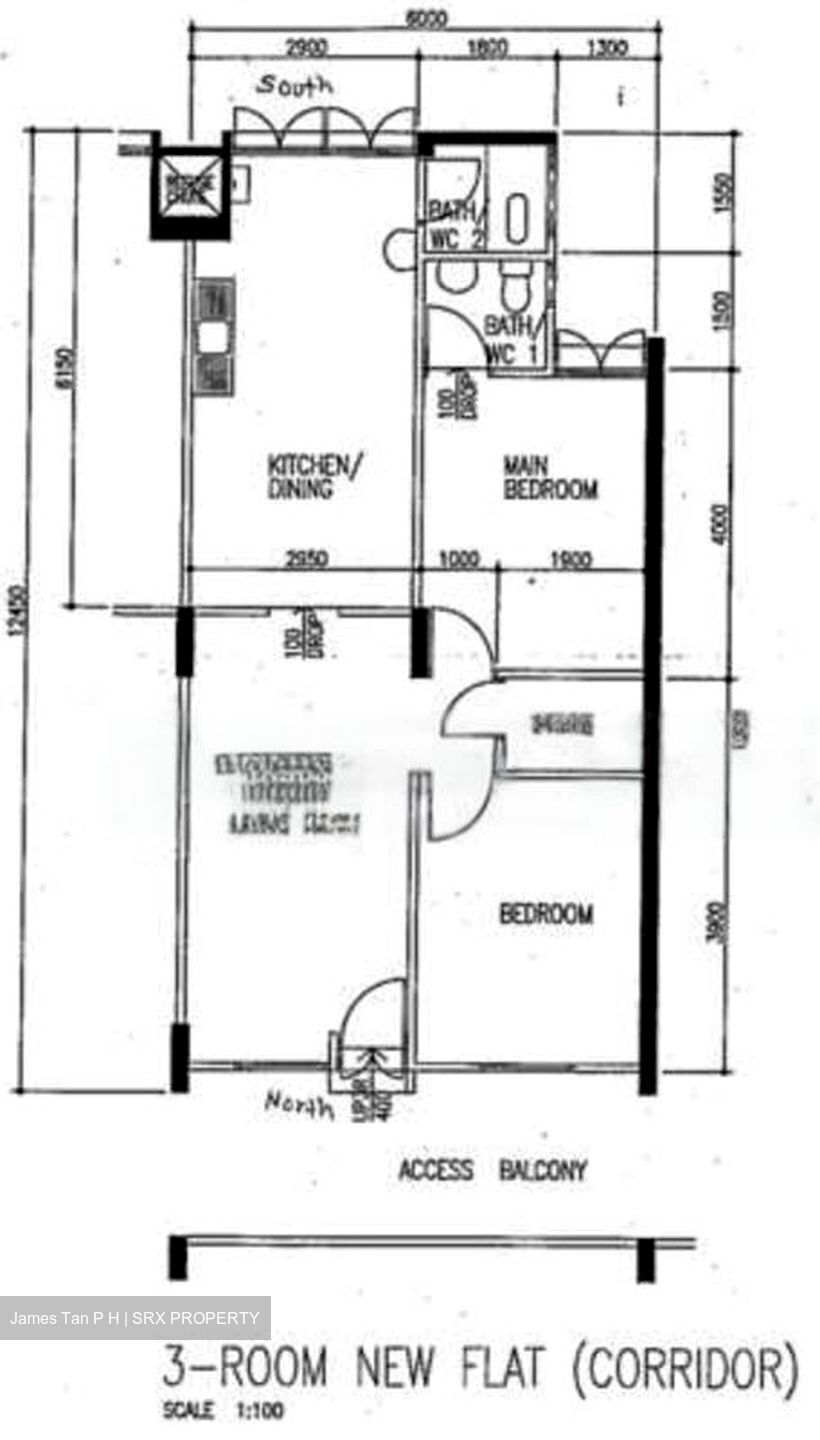 Blk 101B Yishun Avenue 5 (Yishun), HDB 3 Rooms #479797611